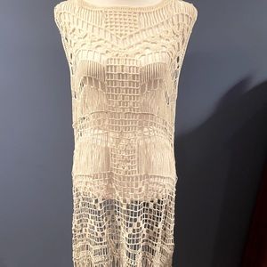 Like New Sheer Lace Dress/Cover Up